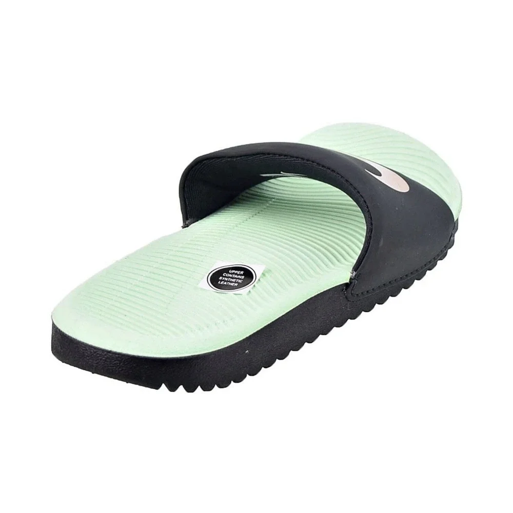 Nike Kawa (PS) Little Kids' Slides Off Noir-Mint Foam Size 12 C Slide On NIB
